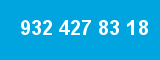 932 427 83 18 932 427 83 18